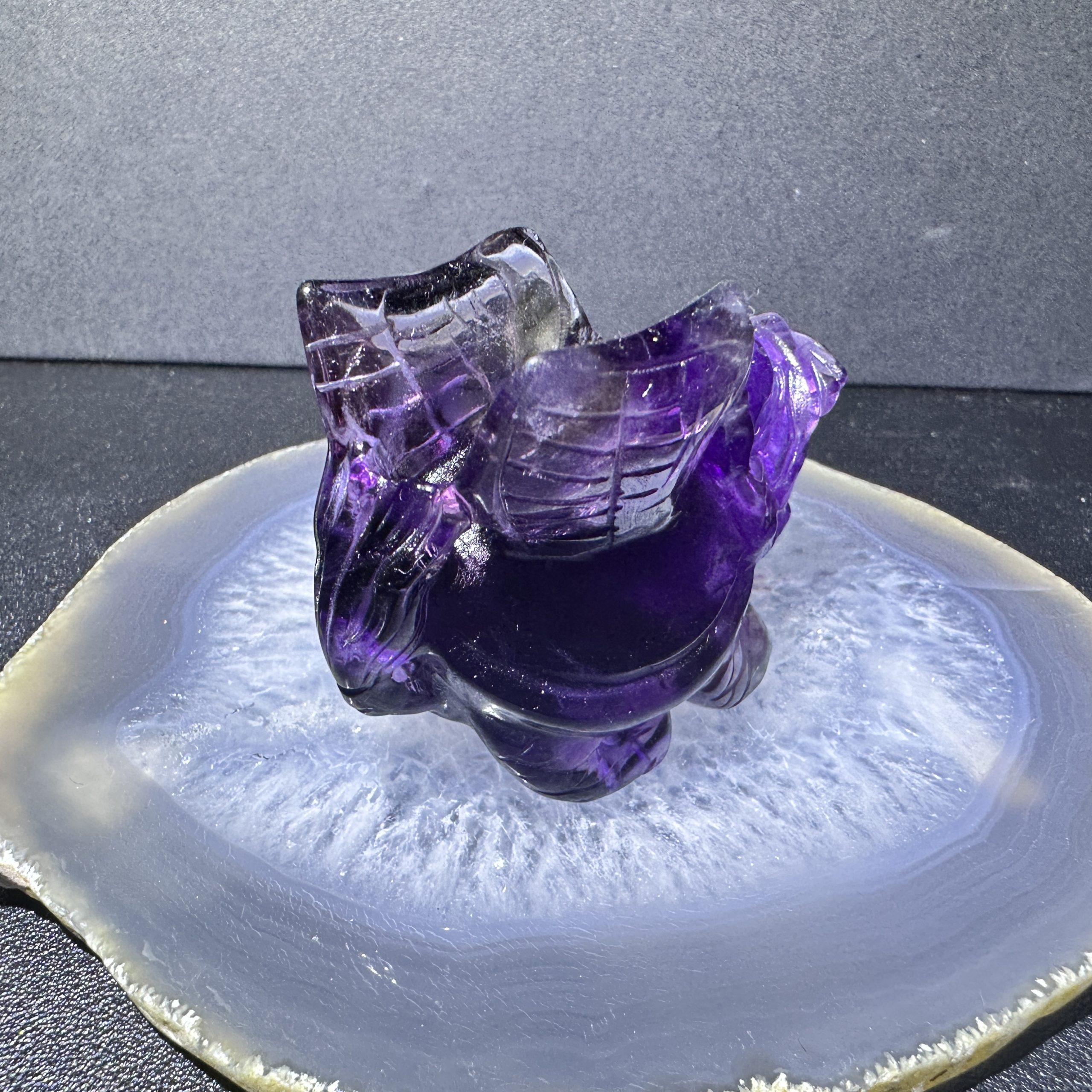紫水晶飛天龍龜EI02 – My Precious Crystal